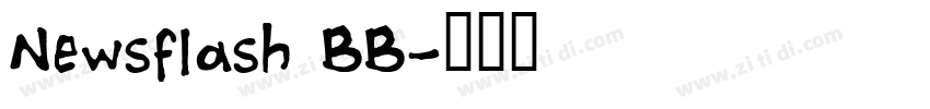 Newsflash BB字体转换